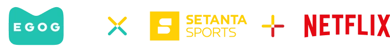 Netflix+Setanta+Megogo