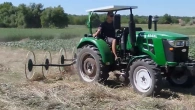 Ворушемо Сіно Суданки Граблями Сонечко та Трактором Euro Feng 454 XL
