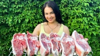 Сочный СТЕЙК из Баранины Приготовленный Нежными Женскими руками на ПРИРОДЕ
