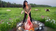 A Leg Of Pork Baked In The Ground All Day! The Perfect Meat Dish