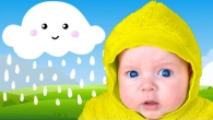 Rain rain go away with Stefy and Dasha | Songs fo children