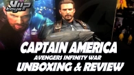 THE BEST UNBOXING AND REVIEW CAPTAIN AMERICA AVENGERS INFINITY WARS HOT TOYS