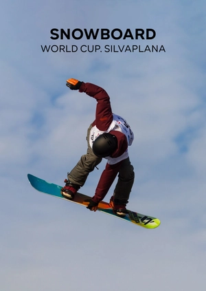 Snowboard World Cup. Silvaplana
