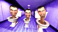 СКИБИДИ ТУАЛЕТ в лабиринте гоняется за нами в Гаррис Мод SKIBIDI TOILET GMOD  Garry's Mod