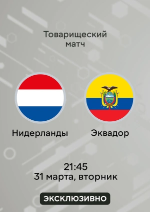 Нидерланды — Эквадор