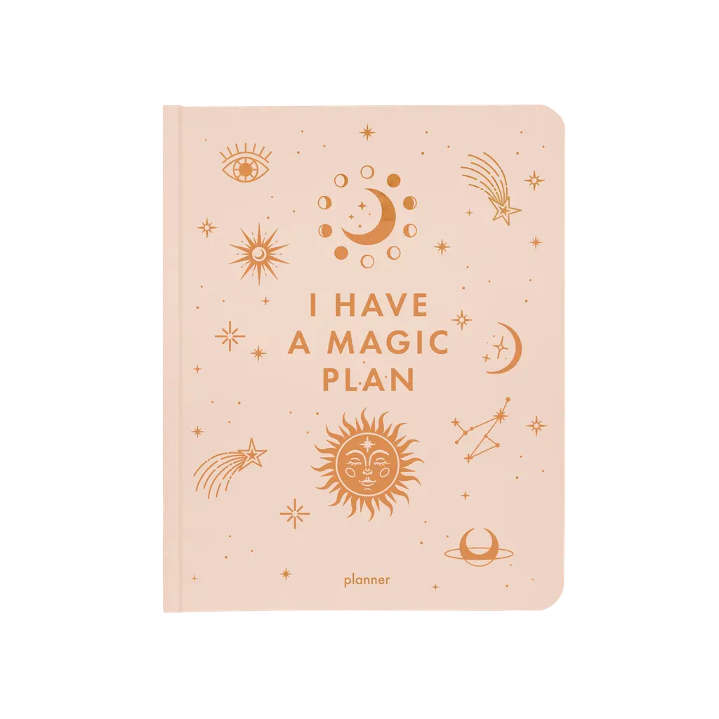 Обкладинка "Блокнот для планування "I have MAGIC plan" бежевий"