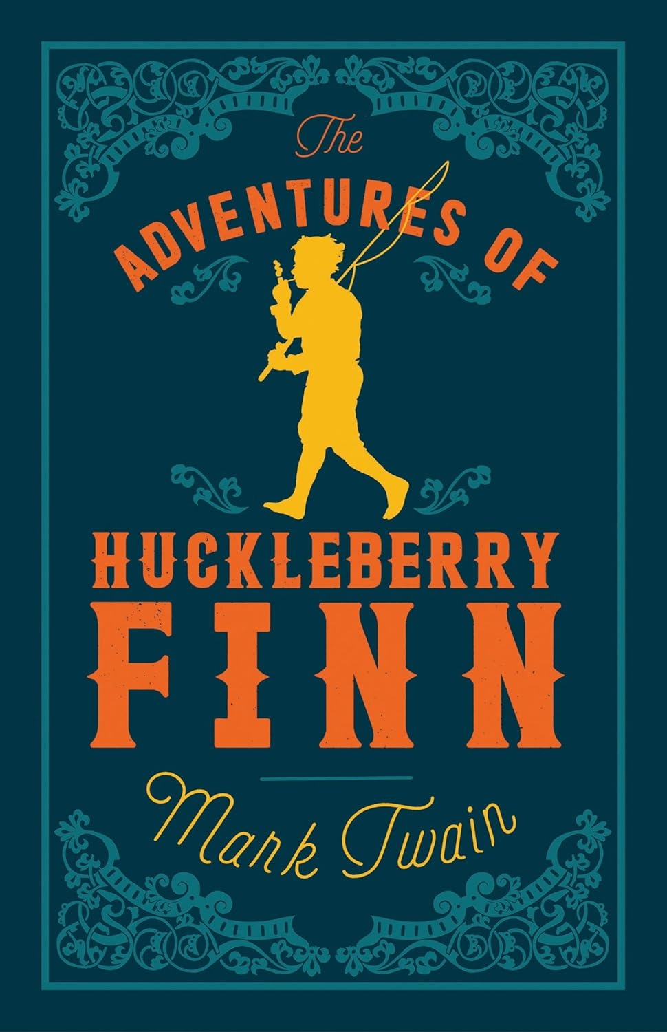 Обкладинка Adventures of Huckleberry Finn
