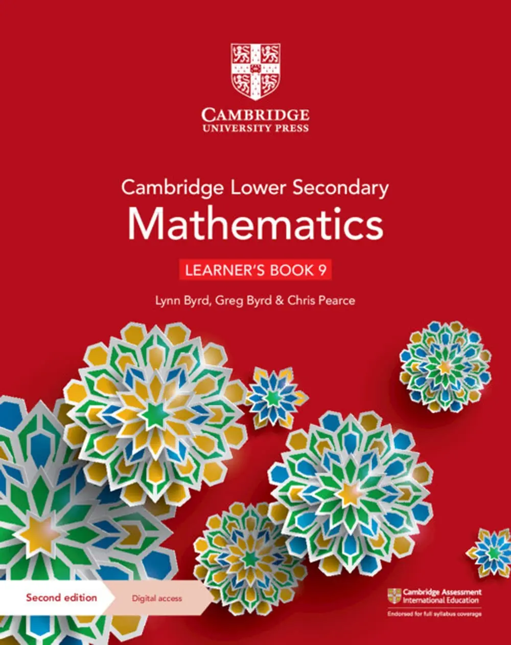 Обкладинка "Cambridge Lower Secondary Mathematics (2nd Edition). Learner's Book 9 with Digital Access (1 Year)"