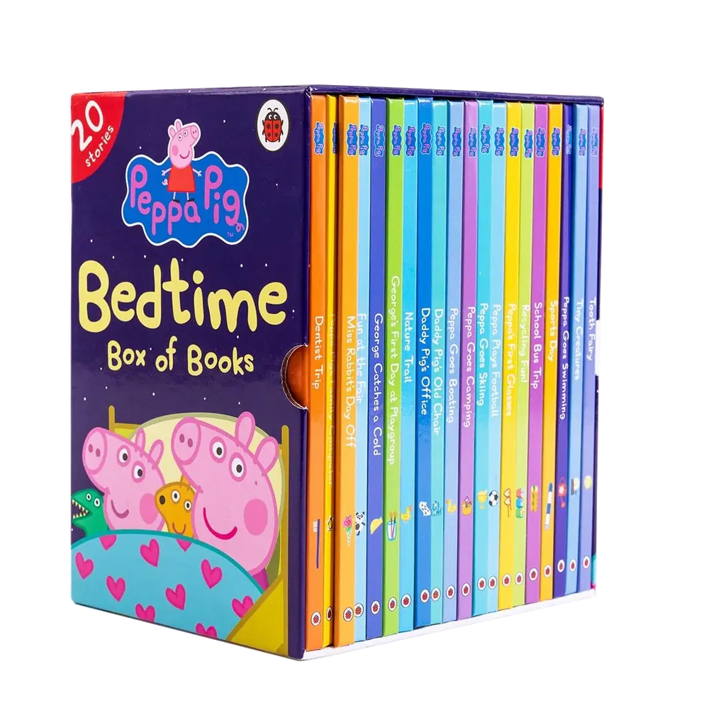 Обкладинка "Peppa Pig: Bedtime Box of Books 20 Stories"