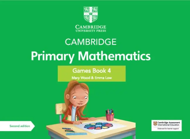 Обкладника "Cambridge Primary Mathematics (2nd Edition). Games Book 4 with Digital Access" Обкладинка "Cambridge Primary Mathematics (2nd Edition). Games Book 4 with Digital Access"