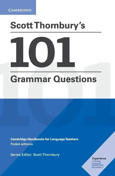 Обкладинка "Scott Thornbury's 101 Grammar Questions"