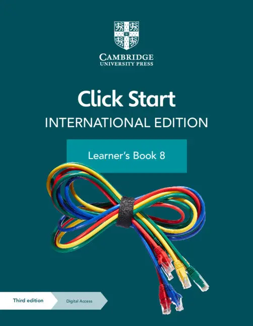 Обкладника "Click Start International Edition. Learner's Book 8 with Digital Access (1 Year)" Обкладинка "Click Start International Edition. Learner's Book 8 with Digital Access (1 Year)"