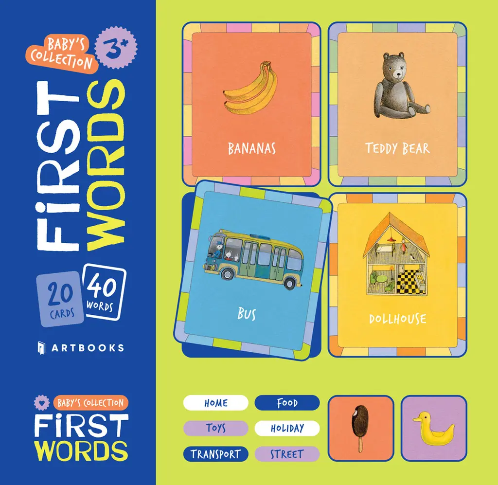 Обкладника "Flash cards 'First words'" Обкладинка "Flash cards 'First words'"