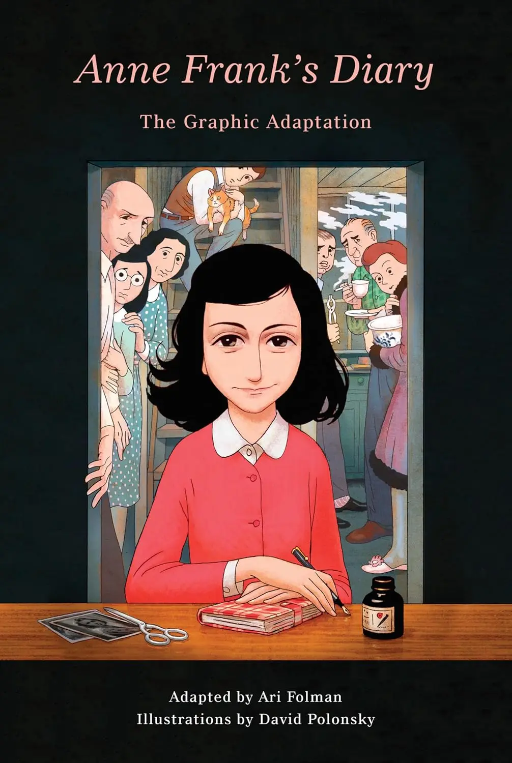 Обкладинка "Anne Frank’s Diary"