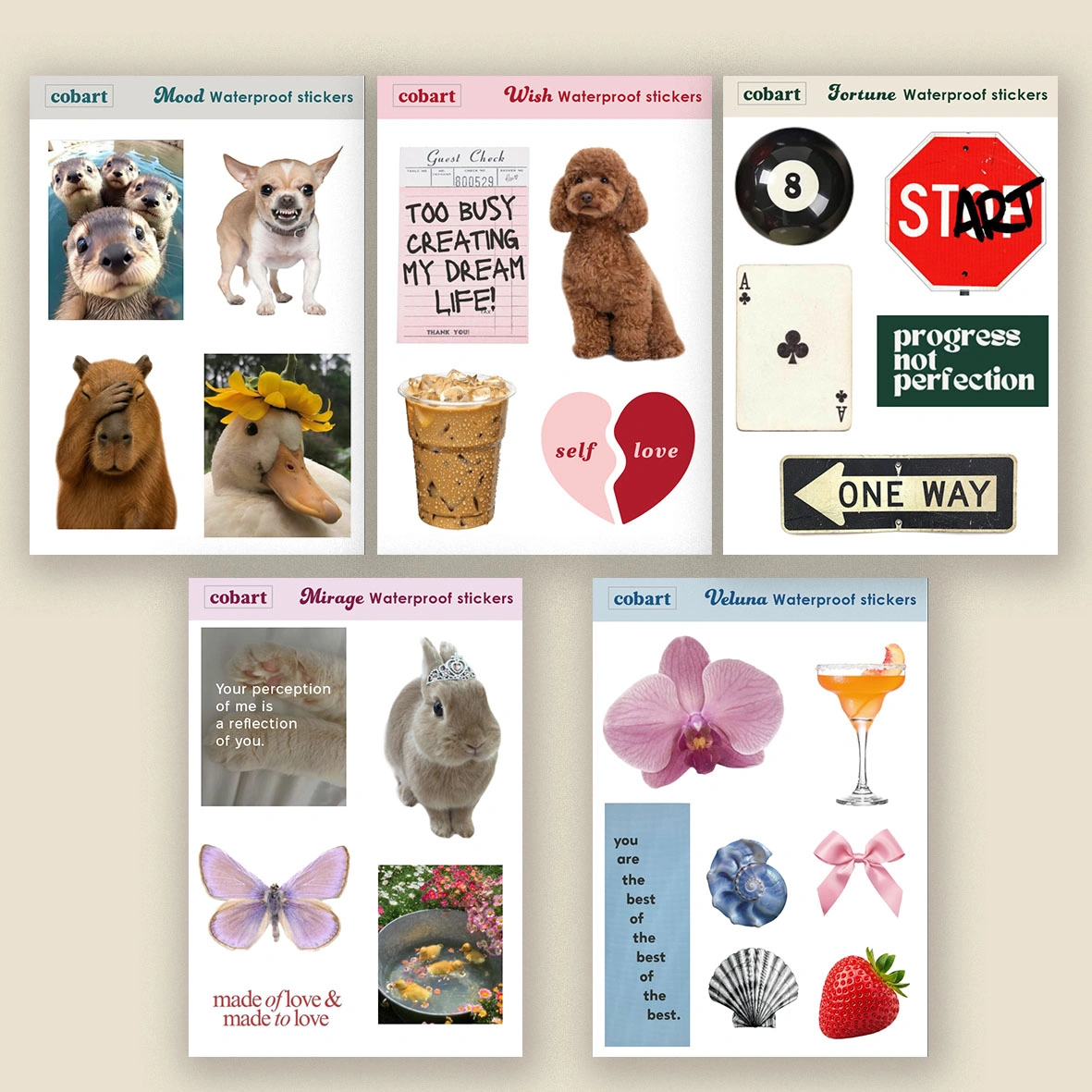 Набір стікерпаків «Pure»