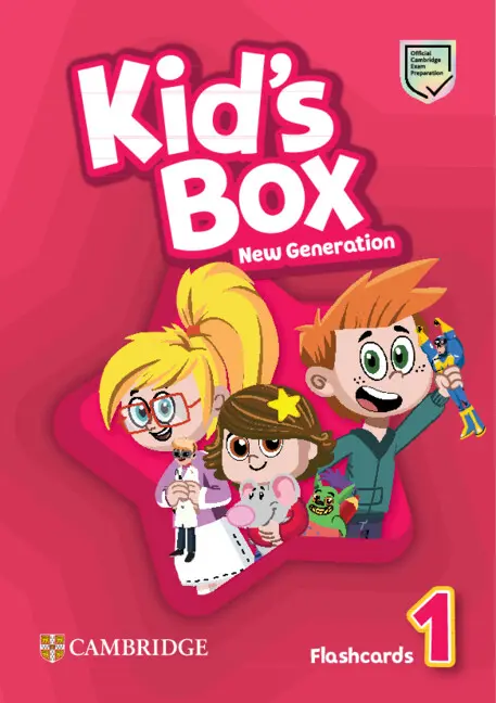 Обкладника "Kid's Box New Generation 1. Flashcards (pack of 98)" Обкладинка "Kid's Box New Generation 1. Flashcards (pack of 98)"