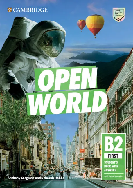 Обкладинка "Open World First. Student's Book with Answers + Online Practice"