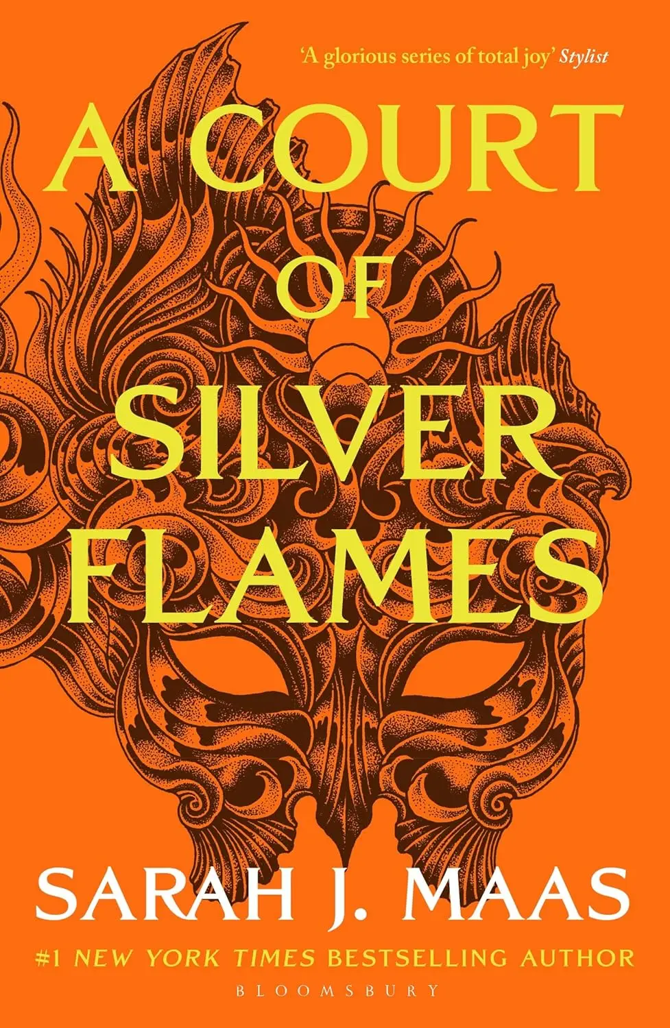 Обкладинка "A Court of Silver Flames"