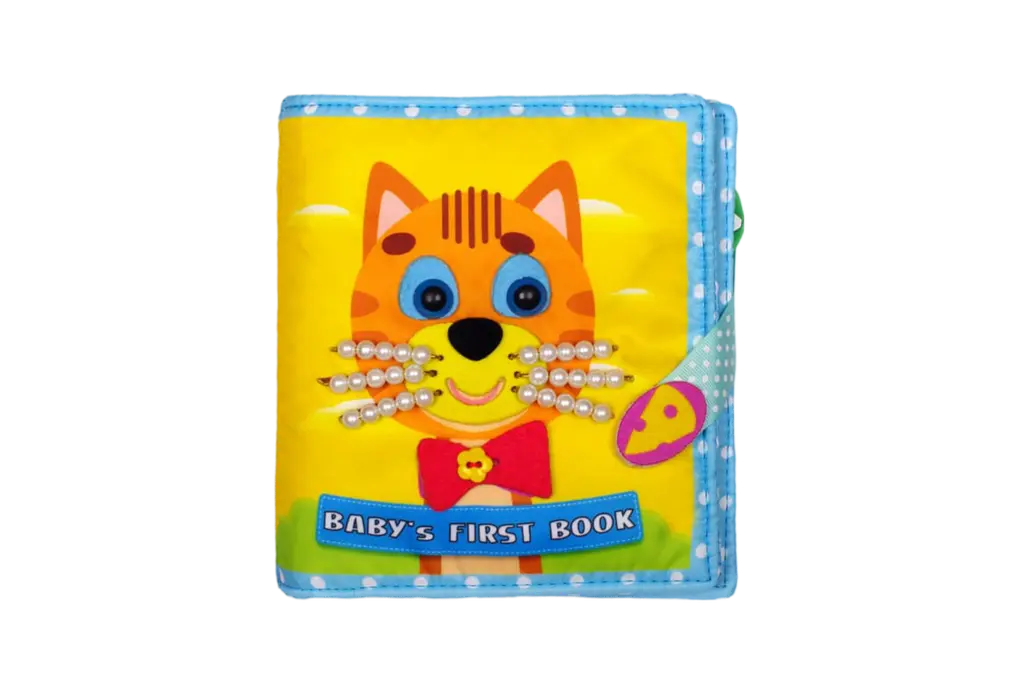 Обкладинка "Фетрова книжка «Кошеня - Baby's first book»"