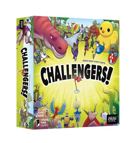 Настільна гра «Challengers!»