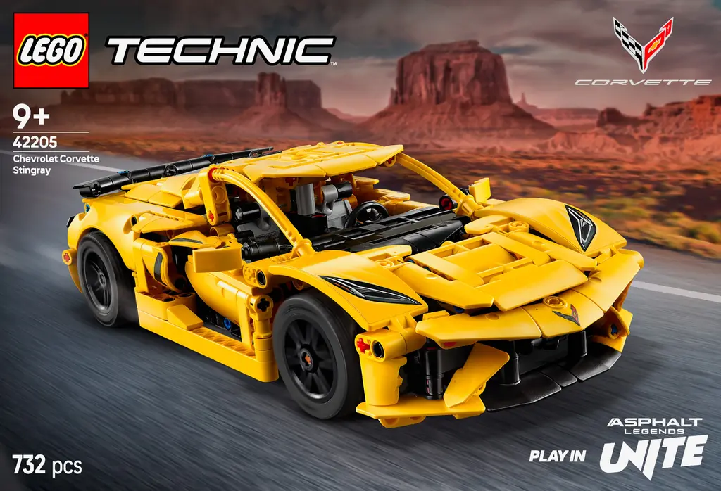 Обкладинка "Конструктор LEGO Chevrolet Corvette Stingray"