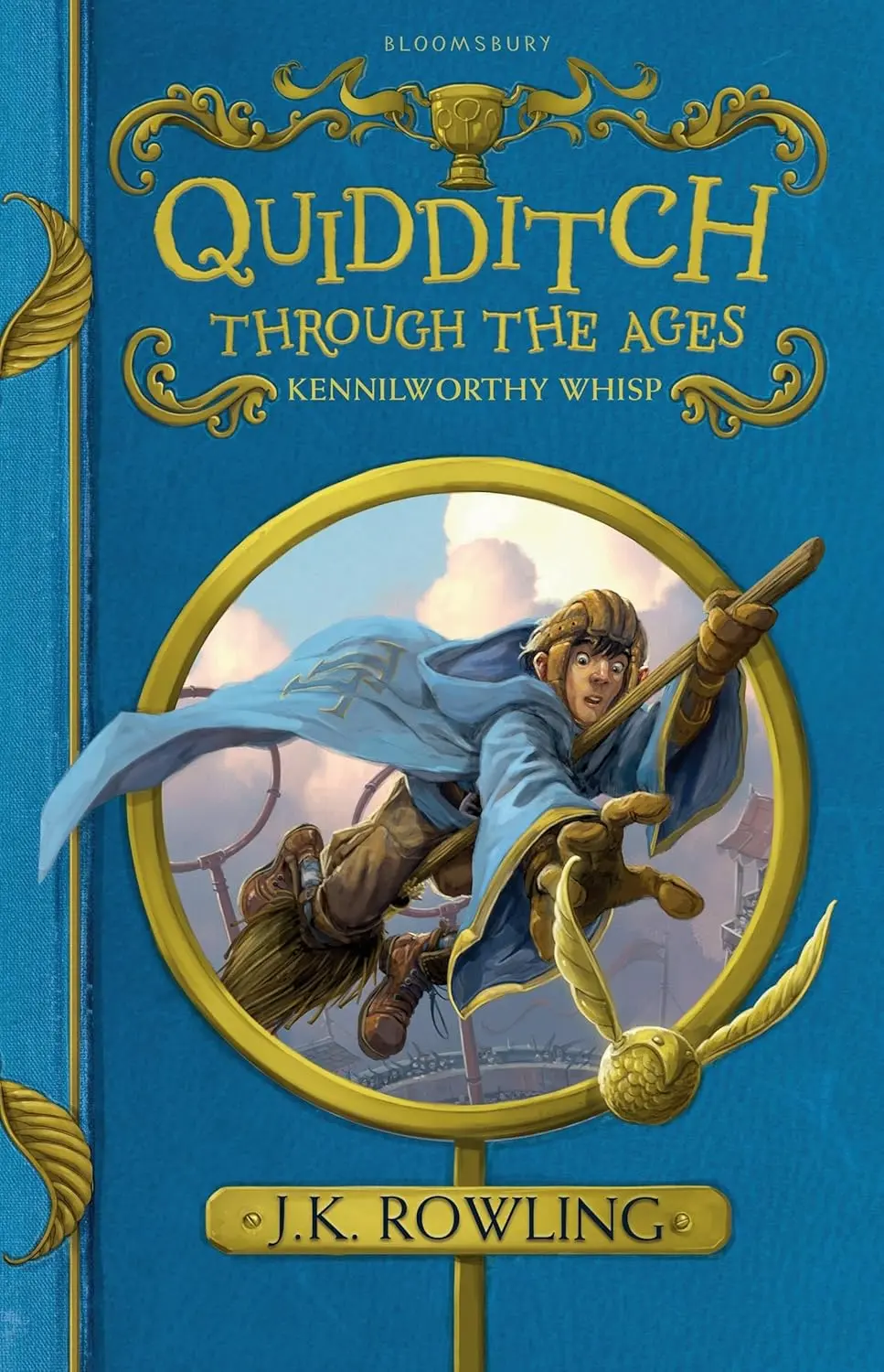 Обкладника "Quidditch Through the Ages" Обкладинка "Quidditch Through the Ages"