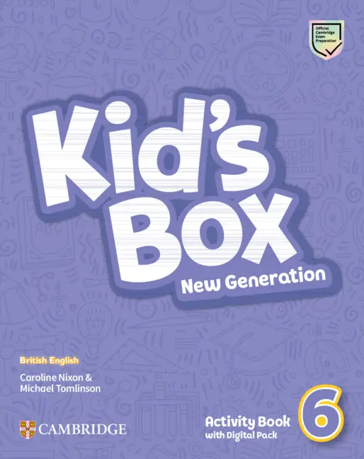 Обкладника "Kid's Box New Generation 6. Activity Book with Digital Pack" Обкладинка "Kid's Box New Generation 6. Activity Book with Digital Pack"