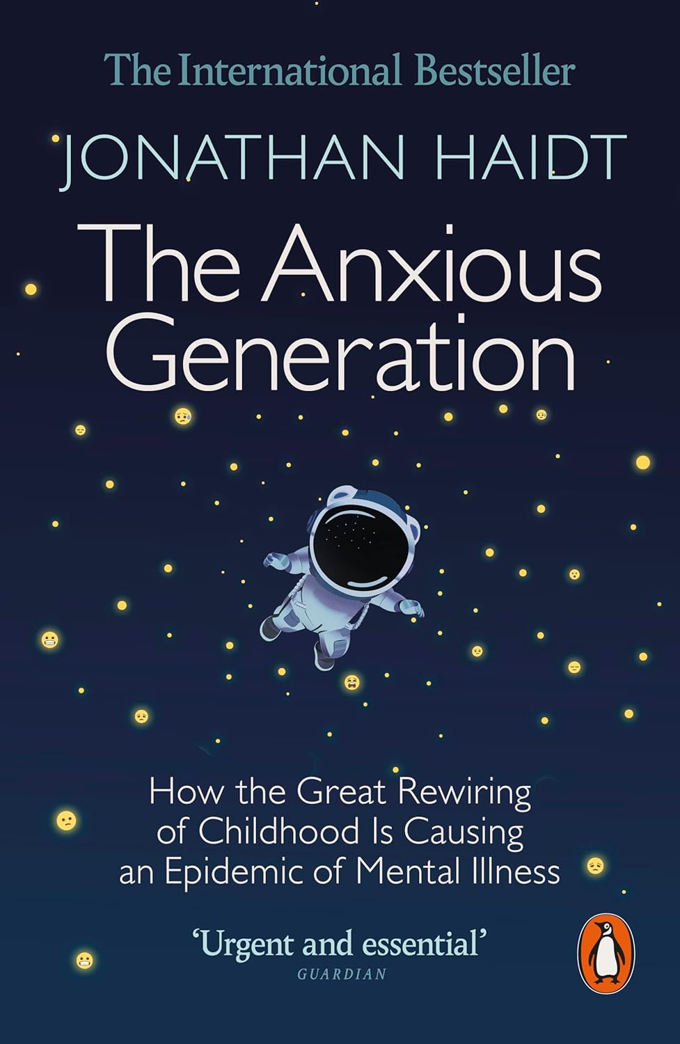 Обкладинка видання The Anxious Generation