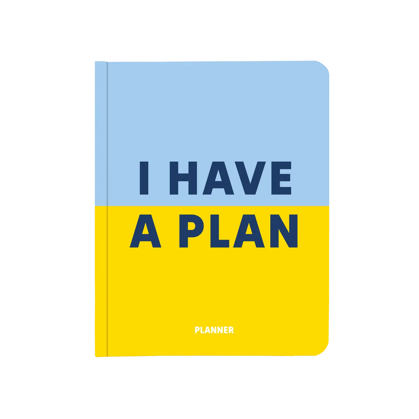 Блокнот для планування "I HAVE A PLAN" блакитно-жовтий