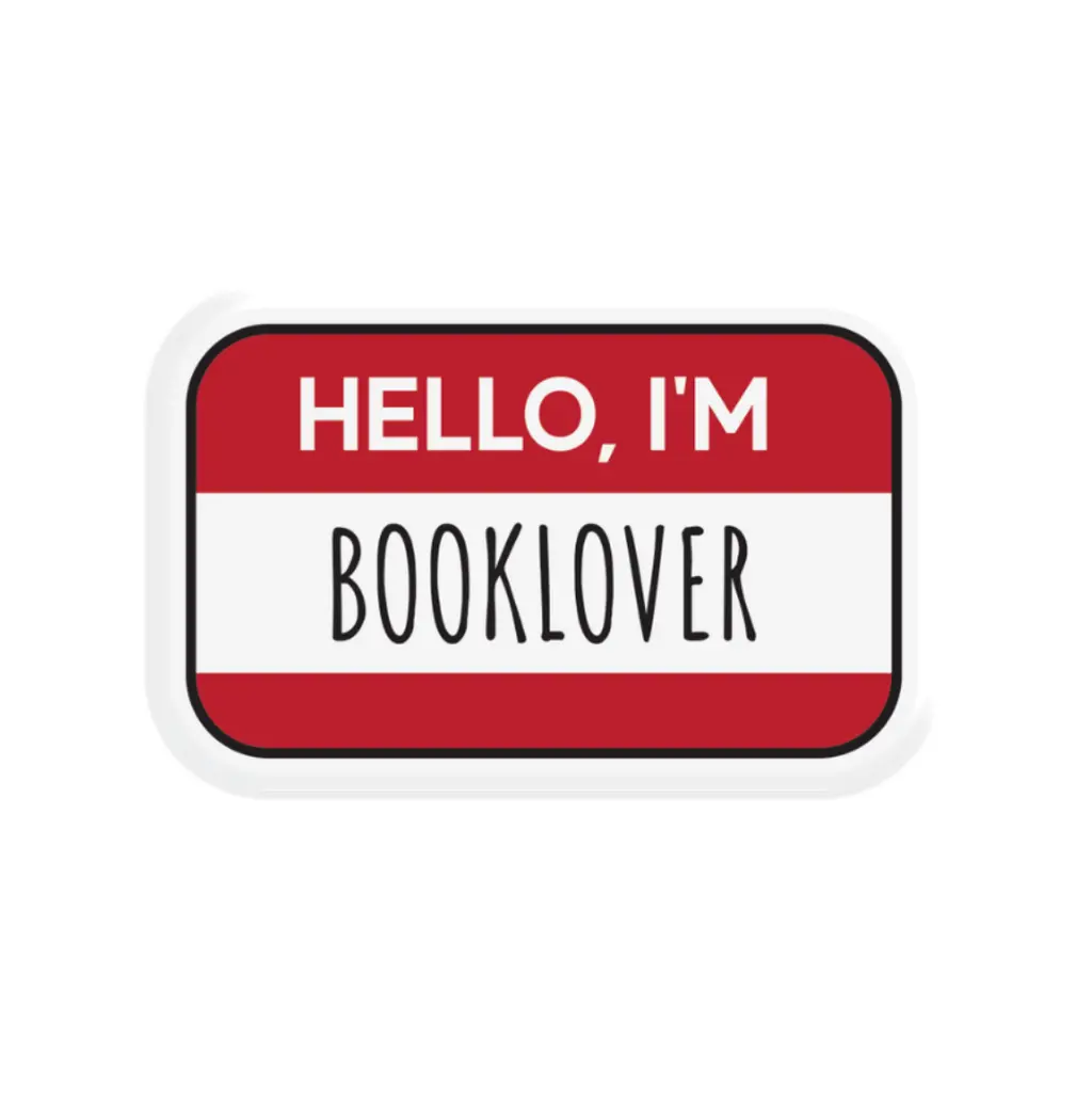 Обкладинка "3D стікер «Booklover»"