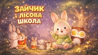 ЗАЙЧИК І ЛІСОВА ШКОЛА | Збірка казок для дітей перед сном | Чарівна Хатинка