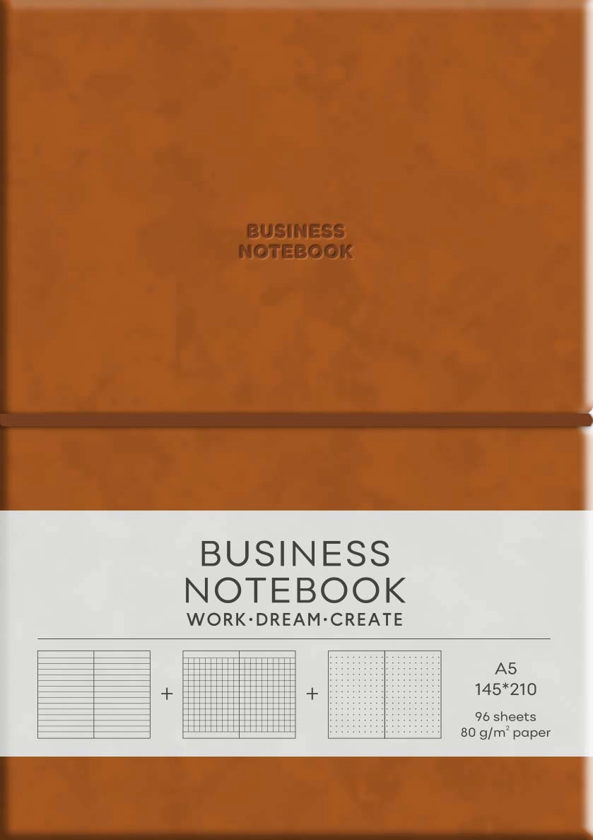 Обкладинка "Блокнот «Business». Brown"