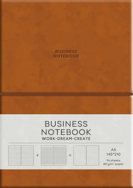 Блокнот «Business». Brown