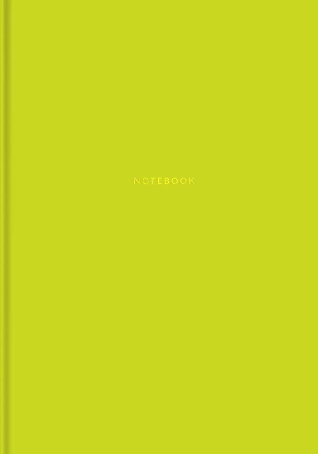 Обкладинка "Блокнот «Notebook» у лінію (салатовий)"