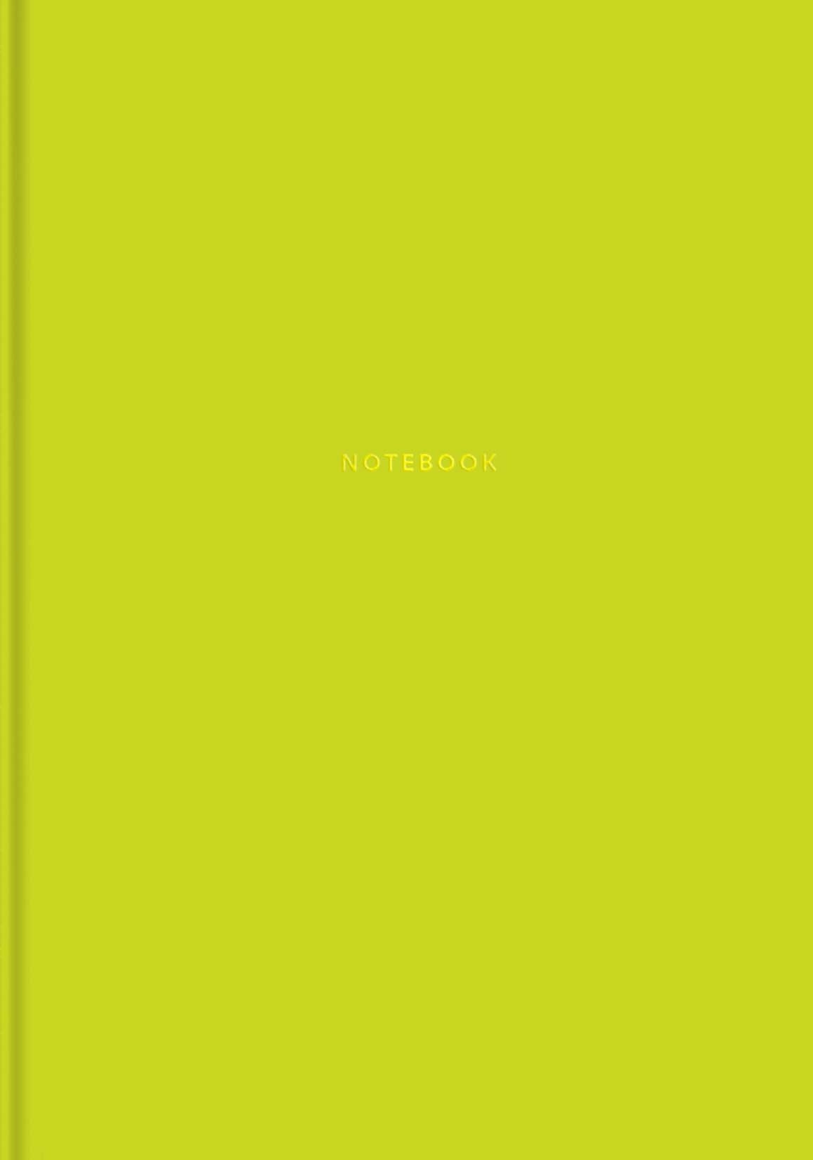 Обкладинка "Блокнот «Notebook» у лінію (салатовий)"