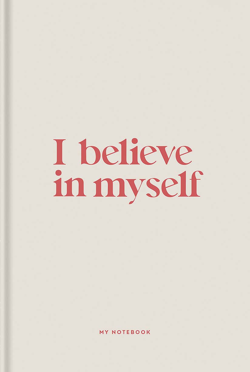 Зошит в інтегральній палітурці "I believe in myself"...