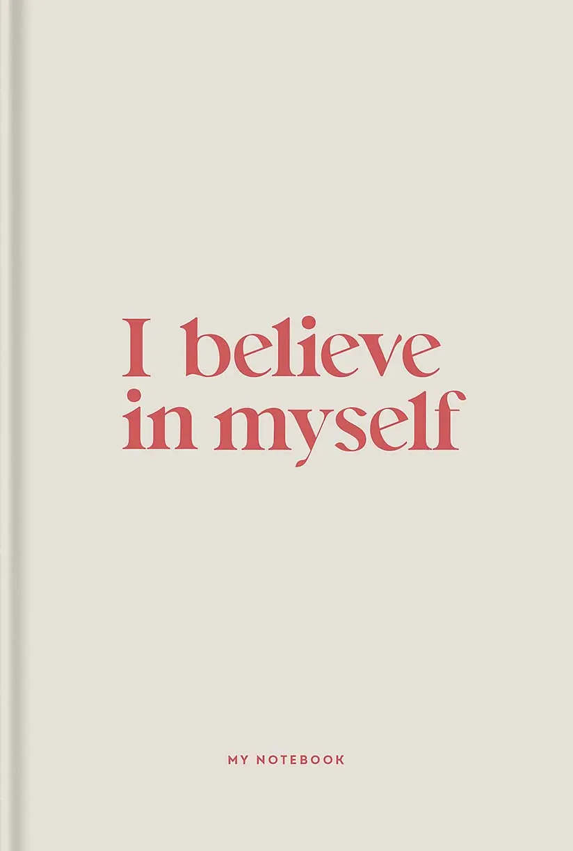 Зошит в інтегральній палітурці «I believe in myself» у клітинку