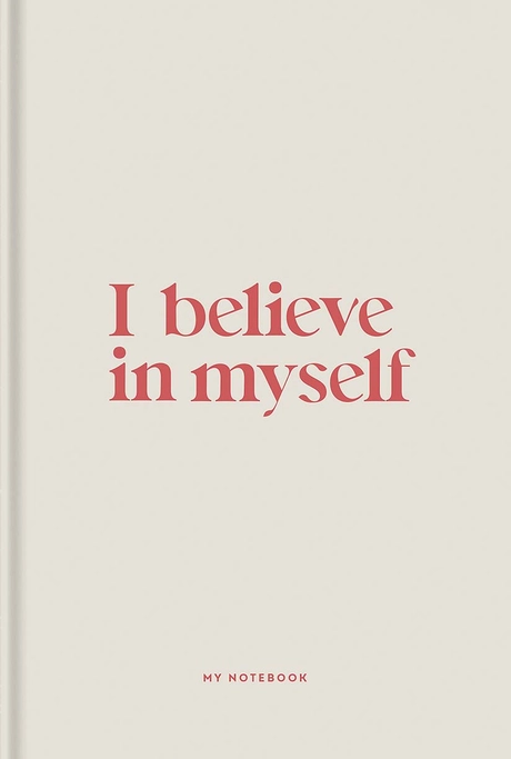 Зошит в інтегральній палітурці «I believe in myself» у клітинку
