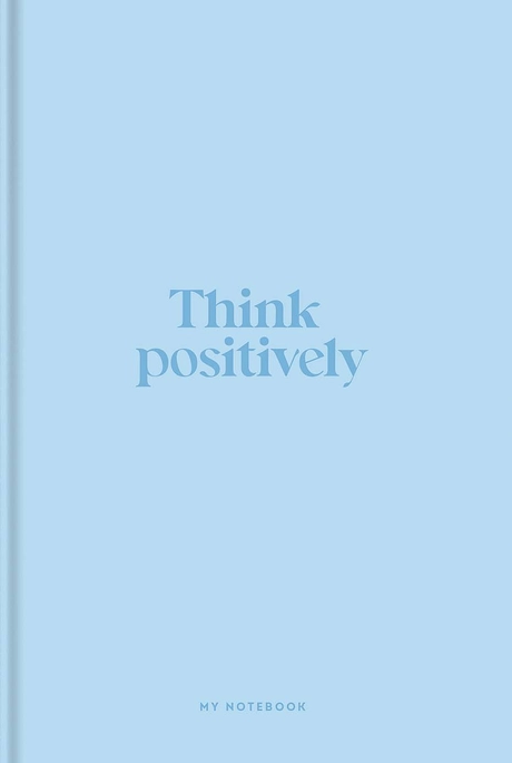Зошит в інтегральній палітурці «Think positively» у клітинку