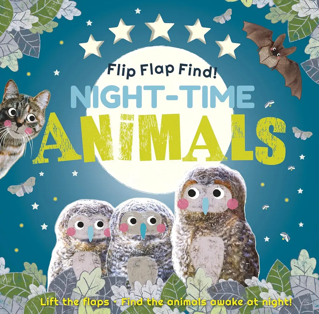 Обкладинка "Flip Flap Find! Night-time Animals"