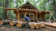 A Man's IMPRESSIVE Mountain House Build from Scratch