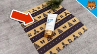 Wrapping oddly shaped Gifts with the Korean Method that (Sadly) NO ONE knows