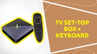 TV set-top box + keyboard