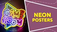 Неонові плакати