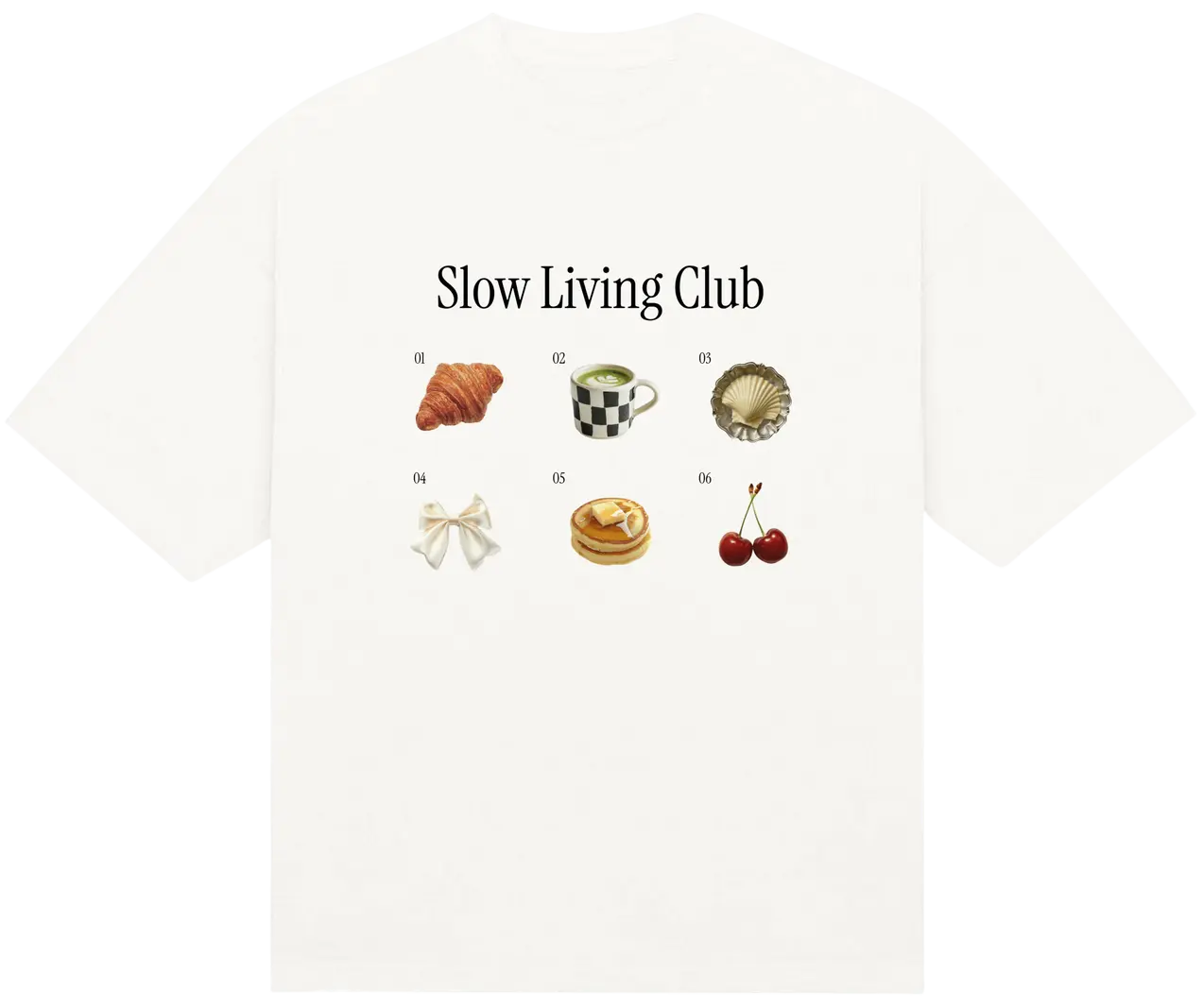 Футболка «Slow Living Club»