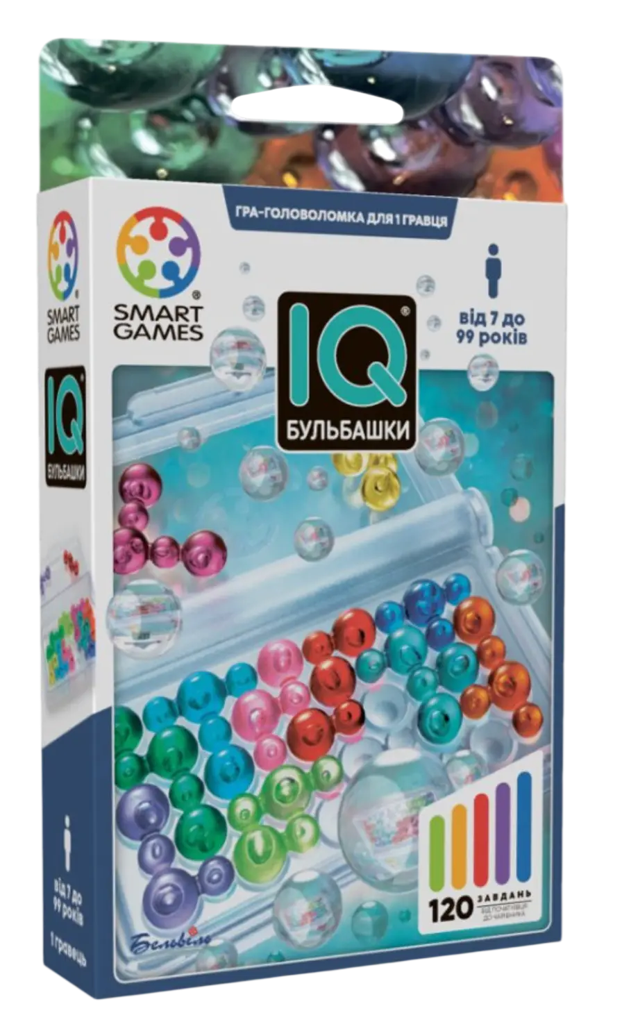 Обкладника "IQ Бульбашки" Обкладинка "IQ Бульбашки"