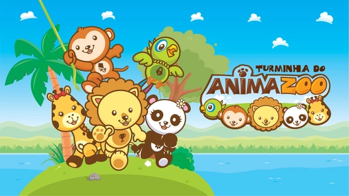 Conheça os personagens fofíssimos do Animazoo: Danda - Léo - Kako - Rafa - Caio