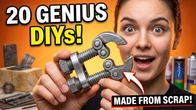 Top 20 Brilliant Ideas Made from Simple Materials