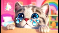 Animated Cute Kitten Adventure Educational Preschool learning Cartoon for children's about Cat