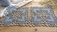 Необычный квадратный мотив крючком для скатерти Easy Crochet Square That Looks Absolutely Stunning!